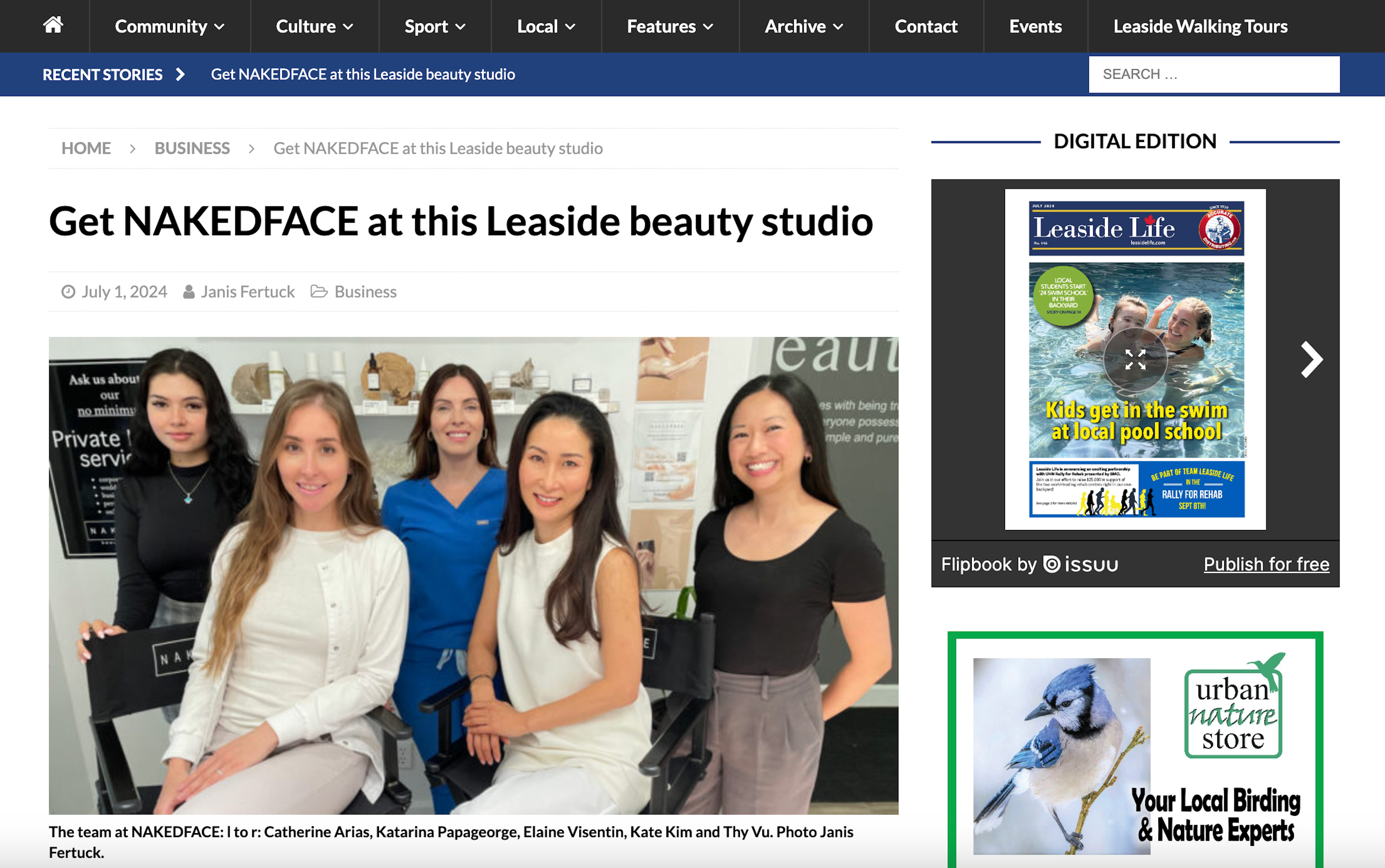 Get NAKEDFACE at this Leaside beauty studio by Janis Fertuck, Leaside Life