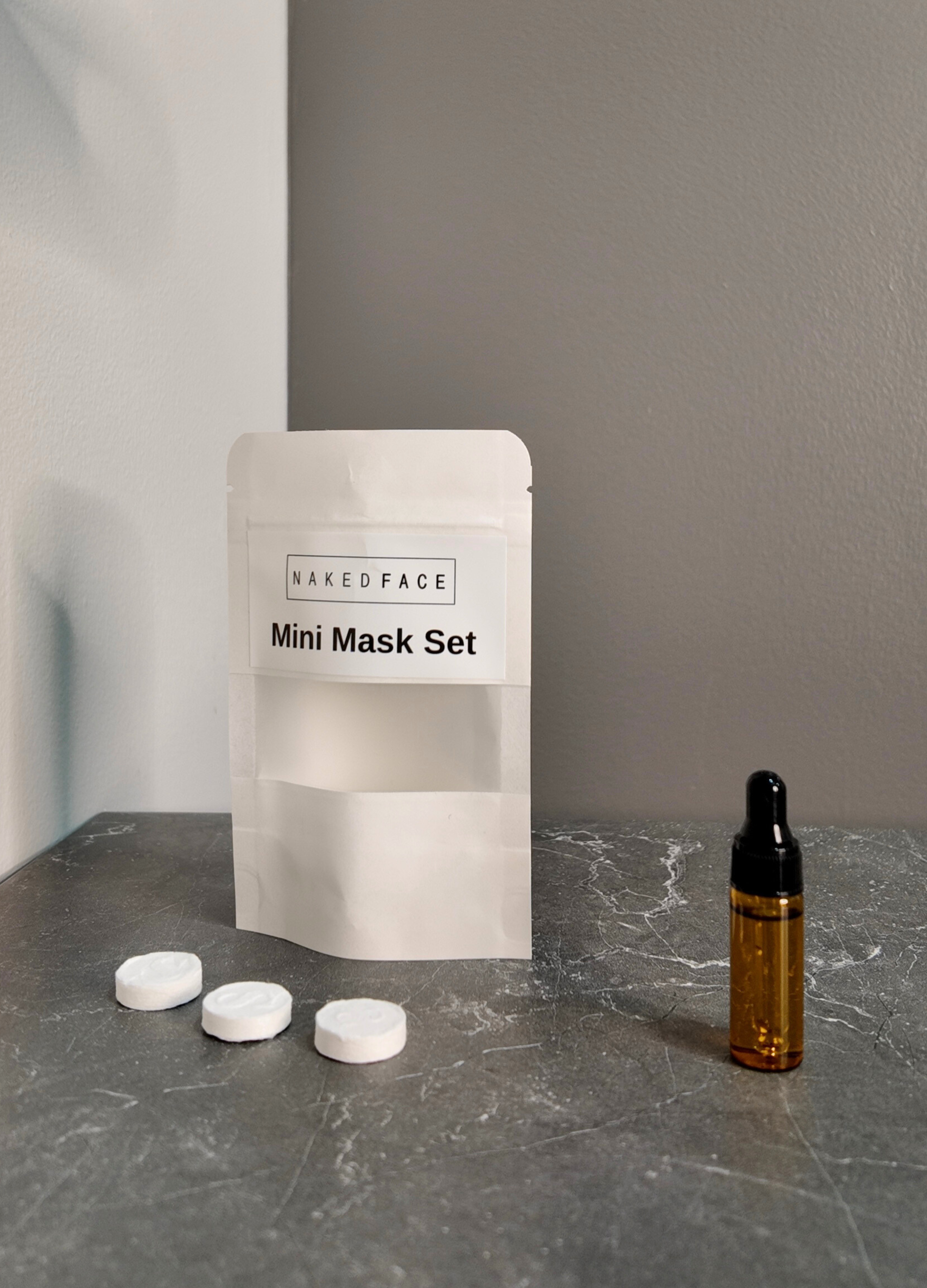 Mini Facial Mask DIY Mini Mask Set for Hydration (3 Uses) – NAKEDFACE