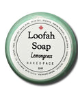 EXFOLIATING LOOFAH SOAP is combination of natural biodegradable loofah and soap convenient daily exfoliator for dry skin