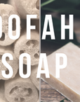 EXFOLIATING LOOFAH SOAP is combination of natural biodegradable loofah and soap convenient daily exfoliator for dry skin